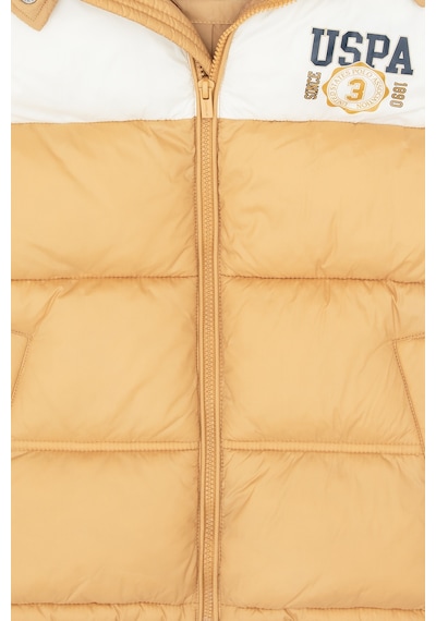 U.s. Polo Assn. Erkek Çocuk Camel Yelek Dokuma 50312089-vr015 Camel