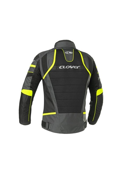 Clover Rainjet-2 Wp Korumalı Motosiklet Montu Koyu Gri