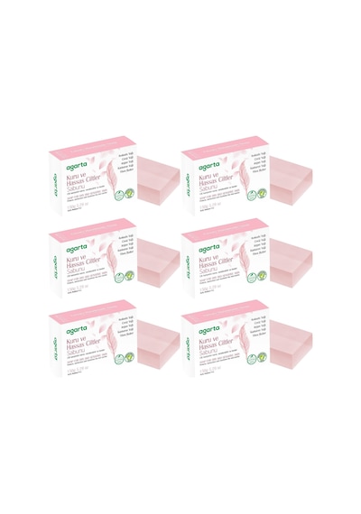 Agarta El Yapımı Doğal Sabun 150gr Kuru Ve Hassas Ciltler 6lı Set Argan - Avakado - Shea