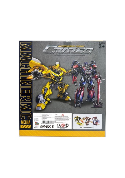M Toys Araba 2929-11996 - 4 Adet Tarı Çok Renkli