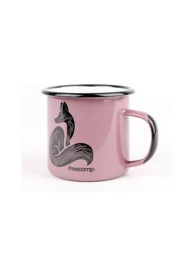 Freecamp Campers Emaye Mug 350ml-lila Renkli