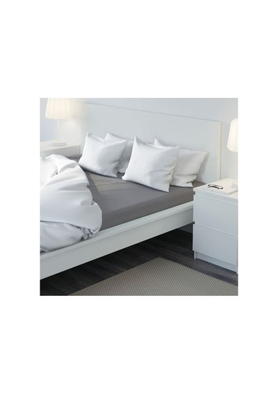 Ikea Ullvıde 1 Çift Kişilik Çarşaf 140 X 200 Cm Gri