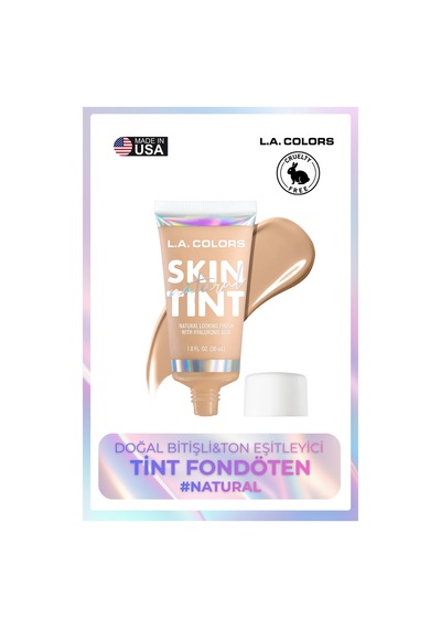Natural Skin Tint - Doğal Bitişli&ton Eşitleyici Tint Fondöten Natural 001 Light