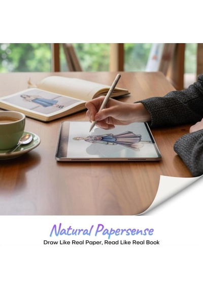 Huawei Matepad Air 12 İnç İle Uyumlu Paperfeel Ekran Koruyucu Kağıt Hissi Veren Mat Dokulu Yüzey, Kalem Uyumlu, Not Alma Ve Çizim İçin