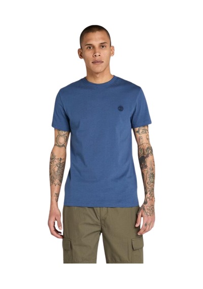 B0a2bpreyo1-r Timberland Dunstan Rıver Short Sleeve Tee Erkek T-shirt Mavi B0a2bpreyo1-r Mavi