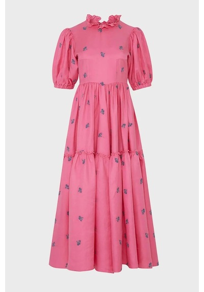 N22yn2067 Nocturne Elbise Pembe