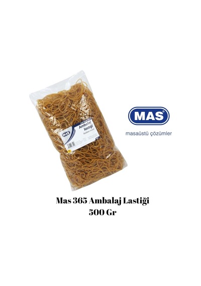 Mas Lastik Poşet Midi %100 Kauçuk 500 Gr 365