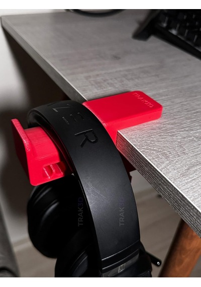 Premium Kırmızı Asılabilir Masa Kenarı Kulaklık Standı Blaze Edition V5 Kaydırmaz Keçeli, Ergonomik Ve Sağlam Beyaz - Çok Renkli
