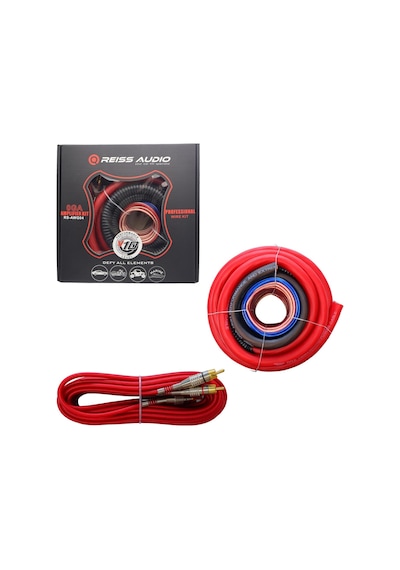 Reiss Audio Rs-awg04 Oto Anfi Kablo Seti 0ga Kablo Kiti