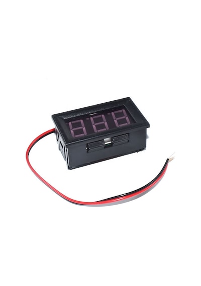 Alkatronik-0.56' Ac 70-500V Dijital Kırmızı Voltmetre İki Telli Panel Tip