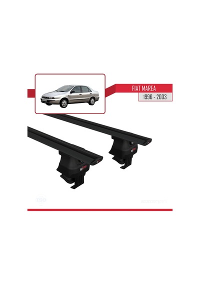Fiat Marea 1996-2003 Arası İle Uyumlu Ace-4 Ara Atkı Tavan Barı Siyah
