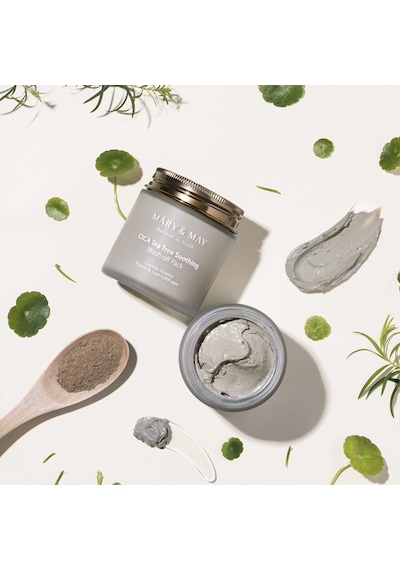 Mary & May Cıca Tea Tree Soothing Wash Off Pack İle Cilt Rahatlatma Maskesi 300ml Maskeler