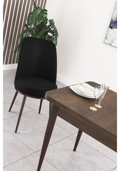 Canisa Concept Nil Serisi 70x110 Sabit Mutfak Masası Takımı Barok Desen Masa 2 Siyah Sandalye Siyah Sandalyeler Barok Masa Canisa Concept Nil Serisi 70x110 Sabit Mutfak Masası Takımı Barok Desen Masa 2 Siyah Sandalye Siyah Sandalyeler Barok Masa