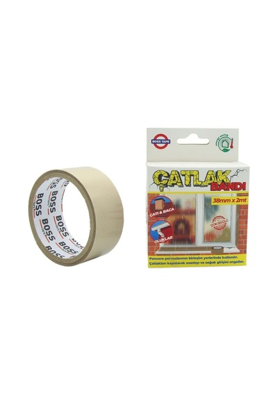 Boss Tape Pencere Pervaz Çatlak Kapama Bandı Çatı,Baca,Oluklar 38