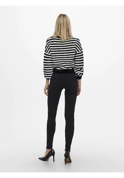 Only Onlpiumo L/s Pullover Kadın Bluz Acı Kahverengi