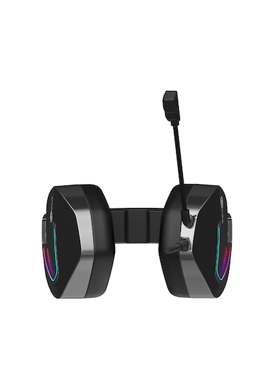 Lecoo HT402 USB + 3.5 MM Jack Kablolu RGB Çıkartılabilir Mikrofonlu Kulak Üstü Gaming Kulaklık