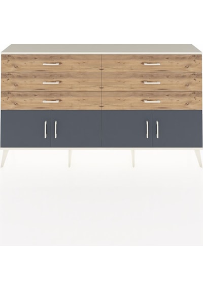 Arges Konsol 2 Raflı 6 Çekmeceli 4 Kapaklı 176x30x99 Aytaşı-antra Aytaşı-antrasit/çam Arges Konsol 2 Raflı 6 Çekmeceli 4 Kapaklı 176x30x99 Aytaşı-antra Aytaşı-antrasit/çam