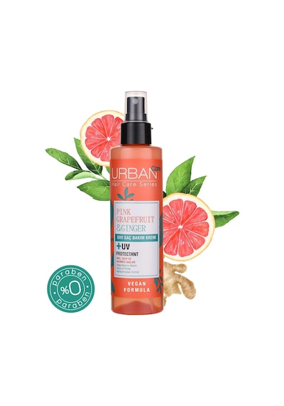 Urban Care Pink Grapefruit & Ginger İnce Telli Saçlar Dolgunlaştırıcı Sıvı Saç Bakım Kremi 200 ML
