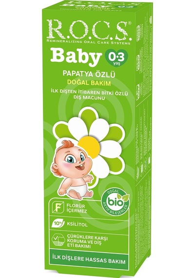 R.o.c.s. Baby Diş Macunu 0-3 Yaş 35 Ml Papatya