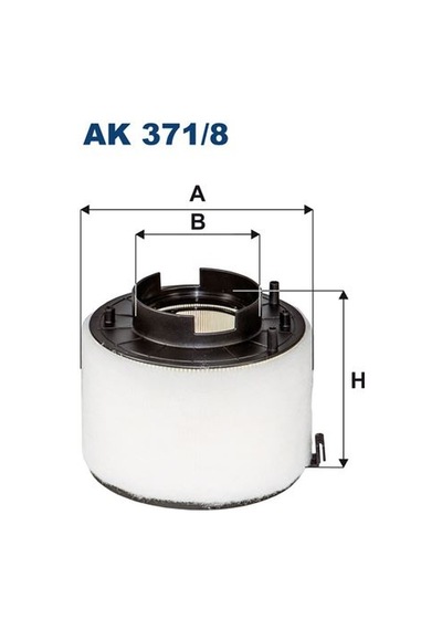 Fıltron Ak371.8 Hava Filtresi A4-A5-Q5