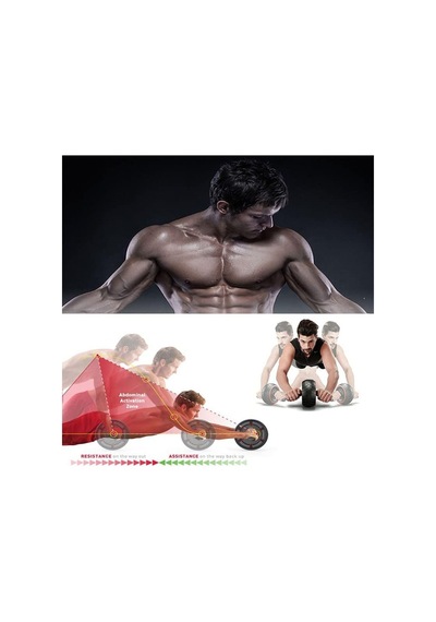 Multiflexpro Ab Wheel Roller Geniş Karın Kası Tekerleği, Oto