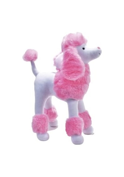Sevimli Poodle Köpek Pembe 40 Cm