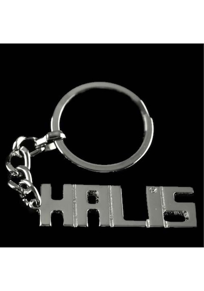 Halis - 914 - - Nazblsmm - İsimli Anahtarlık Çok Renkli