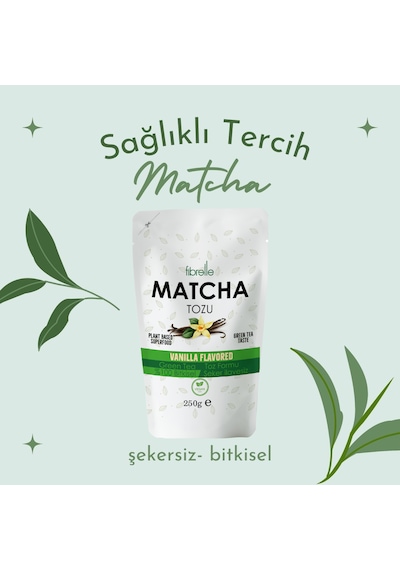 Fibrelle Matcha Vanilya Aromalı 250gr