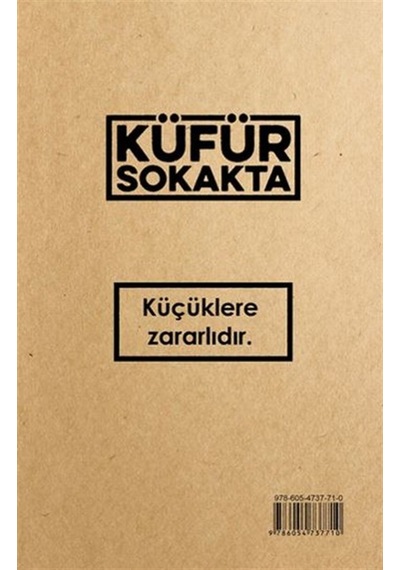 Küfür Sokakta - Kutulu - Emre Can Baki - Dokuz Yayınları