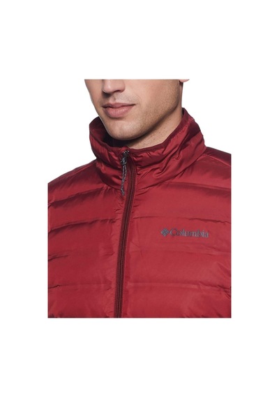 Columbia Erkek Kırmızı Lake Down Mont WO0951-464 Kırmızı