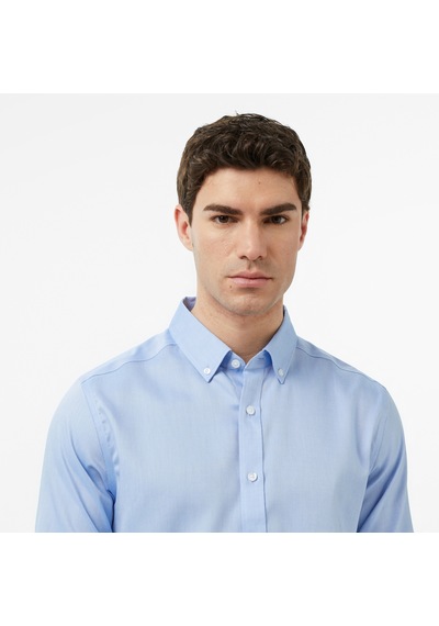 Nautica Erkek Mavi Slim Fit Gömlek Düz W65475t Mavi