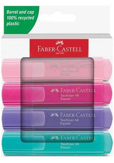 Faber Fosforlu Kalem 46 Pastel 4x 5030254654000 Diğer