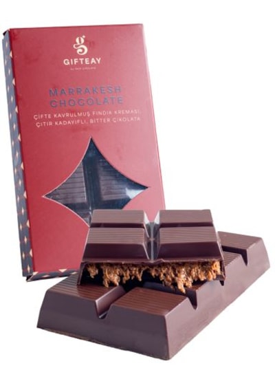 Taze Çikolata Bitter Marrakesh Çikolatası 200 G