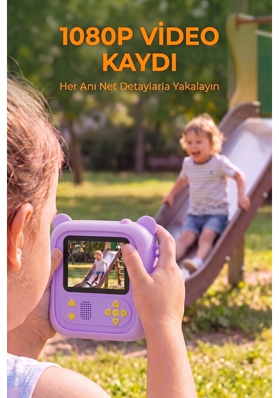 Liçi LC-P04 Çocuk Fotoğraf Makinesi