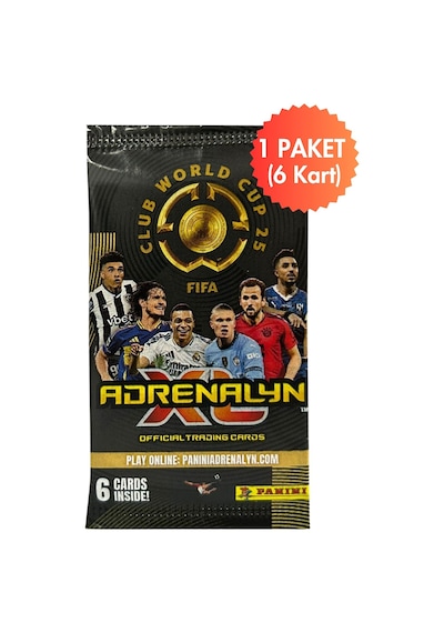 Toyika Panini Club World Cup 25 Lisanslı Orijinal Trading Kartları Cards Koleksiyonluk 6lı