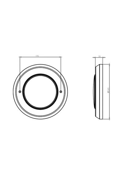 Sıva Üstü Led Havuz Lambası Mavi Renk-12v 30w Renk Değiştiren Led Havuz Işığı Lambası 26 Cm Çapında Yeni Sl Diğer