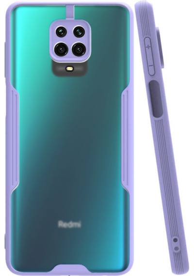 Xiaomi Redmi Note 9 Pro ile Uyumlu Kapak Colorful Kamera Korumalı Silikon Kılıf