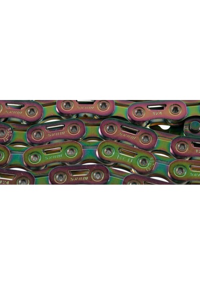 Sram Red Axs E1 Rainbow Zincir 12s 126 Bakla Hollowpin Siyah