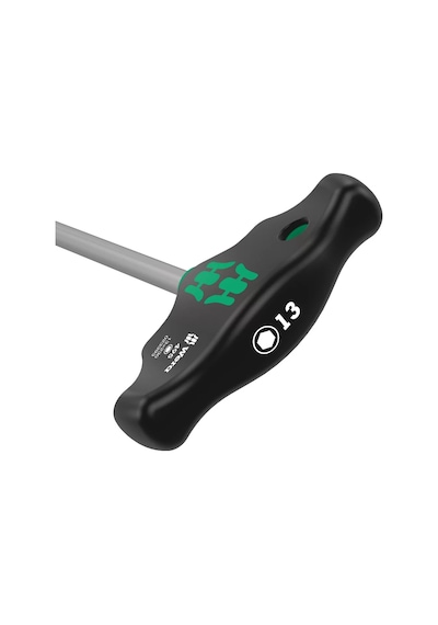 Wera 495 T Saplı Lokmabaş Tornavida, 9 X 230 Mm