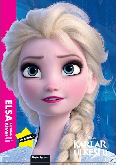 Disney Karlar Ülkesi 2 - Elsa Maskeli Boyama Kitabı- Doğan ve Egmont Yayıncılık