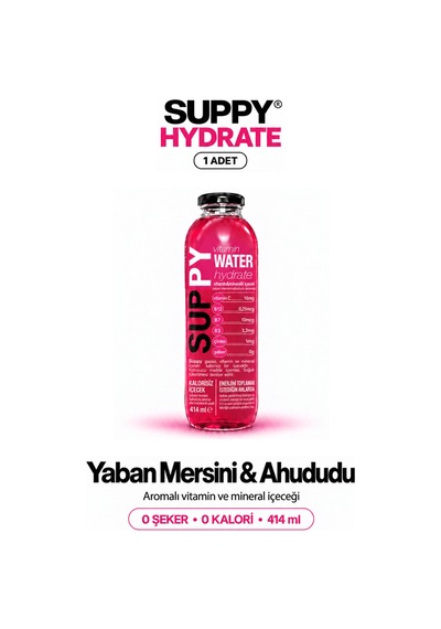 Suppy Vitamin Water Hydrate 414 Ml