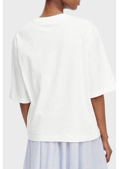 Tommy Hilfiger T Shirt Kadın T Shirt Ww0ww50948 Ybl Beyaz