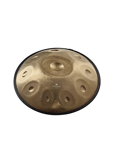 Meinl Sonic Energy Hpstl100 Stainless Steel 10 Notes D Kurd Handpan Vintage Gold
