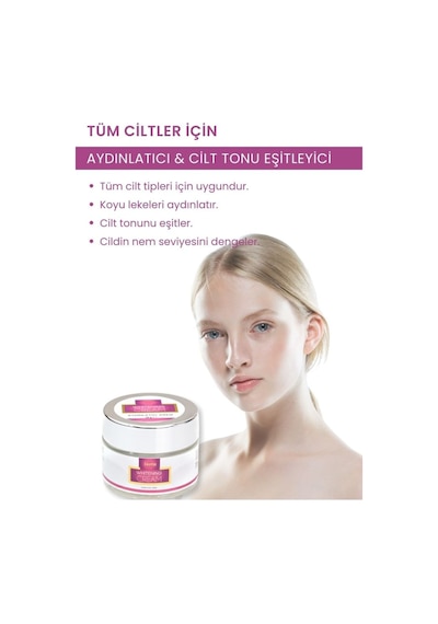 Yüz Beyazlatıcı Krem Whitening Cream