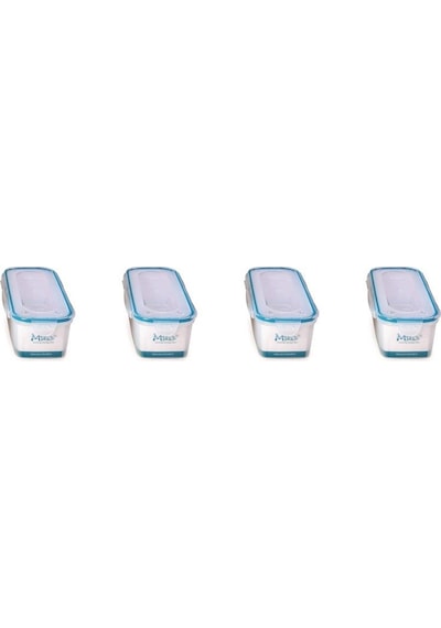 Hava Sızdırmaz Contalı Bakliyat Saklama Kabı 125 L 4 Lü Set