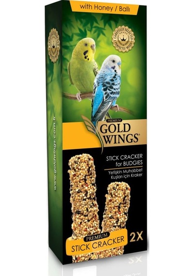 Goldwings Muhabbet Kuşu için Ballı Kraker