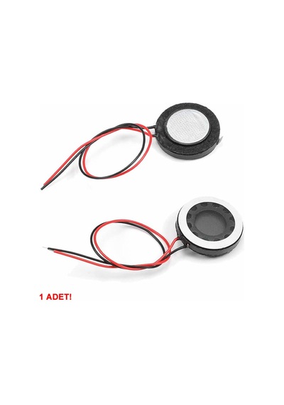 Hoparlör 1w 8ohm 18mm Yuvarlak 8cm Kablolu Mini 1.8cm Speaker Ses Müzik Amfi Ürün Müze Otomobil