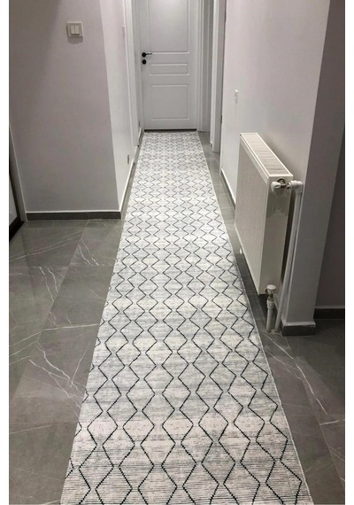 Yolluk Halı Kaymaz Tabanlı Yıkanabilir Yolluk 15 Çok Renkli