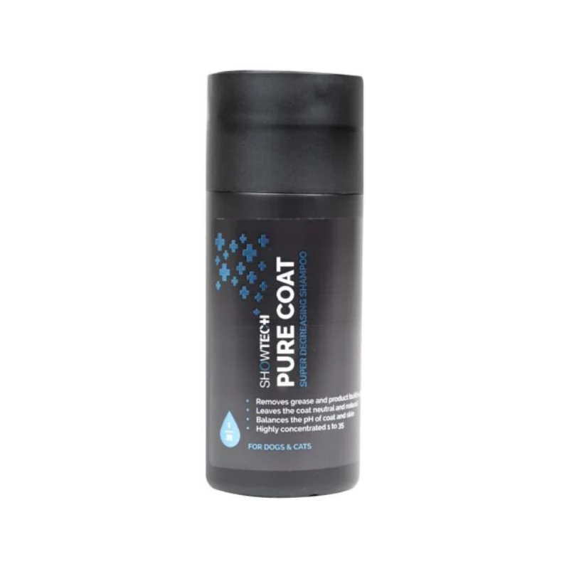 Show Tech+ Pure Coat Yağ Giderici Kedi Köpek Şampuanı 100 Ml - 35:1 Konsantre