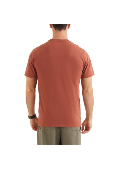 Columbia Columbıa Cs0282 Csc M Basıc Sm Logo Brushed Ss Tee Erkek Kahverengi 001